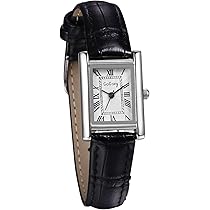 レディース アナログ時計 ブラックレザー Amazon | 腕時計 レディース レザーベルト ローマ字 アナログ