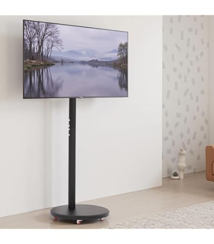 Amazon.co.jp: ECOTINY テレビスタンド 13~43インチ対応 縦横回転 壁