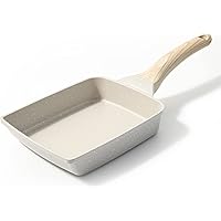 CAROTE カローテ 卵焼き フライパン 14*18cm IH・ガス火対応 PFOA PFOS フリー 卵焼き器 マーブルコート スルスルすべる くっつくことがなく 手入れ簡単 グレージュ 一年補償 cosy（14*18cm）