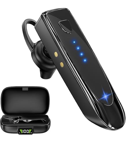 Glazata イヤホン ec200 Bluetooth ワイヤレスイヤホン 黒 Amazon | Glazata日本語音声ヘッドセット Qualcomm社製3020搭載