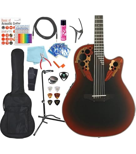 Amazon | Ovation Elite TX 1778TX-5 ミッドデプス アコースティック