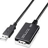サンワサプライ 12m延長USB2.0アクティブリピーターケーブル Aオス-Aメス KB-USB-R212