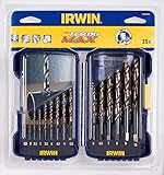 IRWIN(アーウィン):ドリルターボマックス15本セット 1.5-10MM 10503992