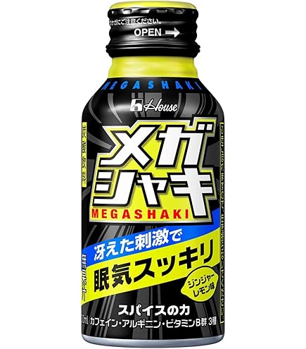 Amazon.co.jp: ハウスウェルネス メガシャキ 100mlボトル缶×30本入×(2