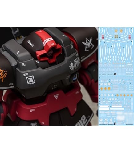 MGアッガイ　キャンディーグラデーション全塗装済み完成品　水転写デカール追加 Amazon | ［MG 1：100］ MSM-04 アッガイ 水転写式デカール