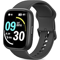 Amazon | 【2024新型・通話機能付き】 スマートウォッチ iPhone対応