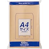 マルアイ 封筒 A4 角形2号 角2 茶封筒 クラフト封筒 100枚 PK-Z128