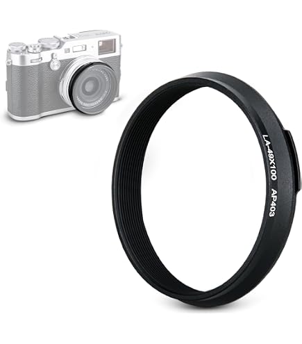 Amazon.co.jp: FUJIFILM X100用テレコンバージョンレンズ ブラック TCL