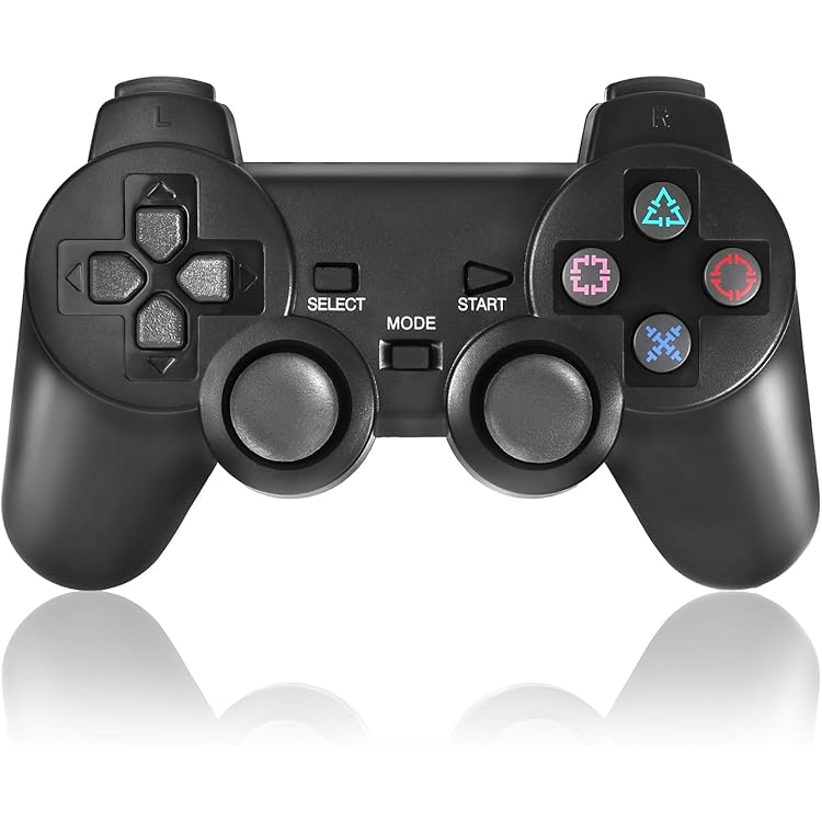 Amazon.co.jp: PS2 対応 ワイヤレスコントローラー 2.4Ghz 無線