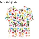 ソフトスタイ お食事エプロン 防水 乳幼児 ベビー 子供 長袖タイプ 粘土遊び お絵かき スタイ よだれかけ ビブ よだれカバー スモック (ZY14)