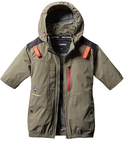 Amazon.co.jp: BURTLE バートル エアークラフト半袖ブルゾン(ユニ