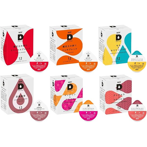 Amazon.co.jp: UCC DRIP POD マイルドロースト 12P : 食品・飲料