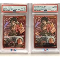 Amazon.co.jp: ワンピースカード レカフィグ ルフィ psa10 金文字 