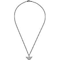 EMPORIO ARMANI ネックレス EGS2994040 ブラック/シルバー 楽天市場】エンポリオアルマーニ ネックレス メンズ