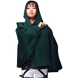進撃の巨人 調査兵団 リヴァイ/エルヴィン・スミス/アルミン コスチューム メンズ 着丈 (70cm)