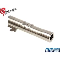 【セット販売】タクティカルアウターバレル11＆超軽量ピストン　マルイデトニクス用 GUARDER アウターバレル SUS CNC 東京マルイ DETONICS.45用