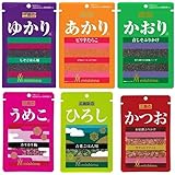 三島食品 ゆかり6兄弟ふりかけセット ゆかり･あかり･かおり･うめこ･ひろし･かつお