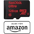 【Made for Amazon認定取得】 SanDisk 128GB microSDXCカード (スピードクラス Class10, UHS-I, 最大転送速度: 48MB/s)