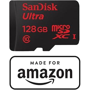 【Made for Amazon認定取得】 SanDisk 128GB microSDXCカード (スピードクラス Cl…