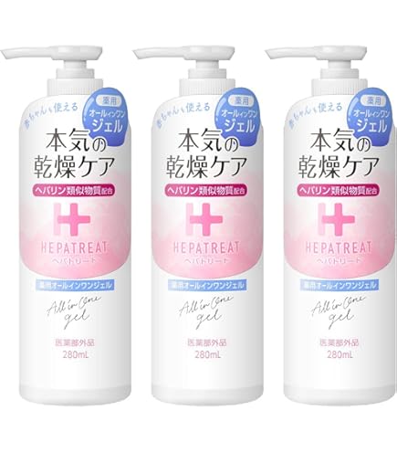Amazon | 【3個セット】ヘパトリート 薬用保湿化粧水 385ml（医薬部外