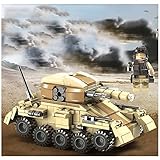 Hetai教育ConstructionブロックBattle Tank for Kids Great DIYおもちゃBuilding Blocks Set for Learning and having