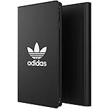 アディダスオリジナルス 多機種対応 ケース アディダス 手帳型 Lサイズ ブラック [adidas for Universal L BASIC black/white]