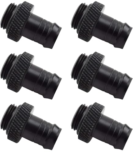 Amazon.co.jp: Alphacool Eiszapfen G1/4インチ~10mm 内径13mm OD 圧縮