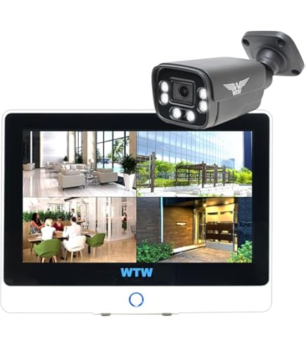 Amazon.co.jp: WTW 塚本無線 500万画素標準カメラ 黒 3台【PoE追加