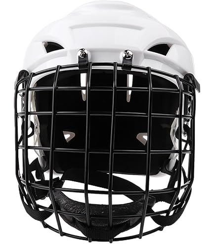 Amazon.co.jp: Copkim ストレートカット ホッケーヘルメット クリア