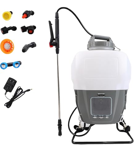Amazon.co.jp: 電動噴霧器 充電式 背負式 18L 混ぜ機能付き 連続自動