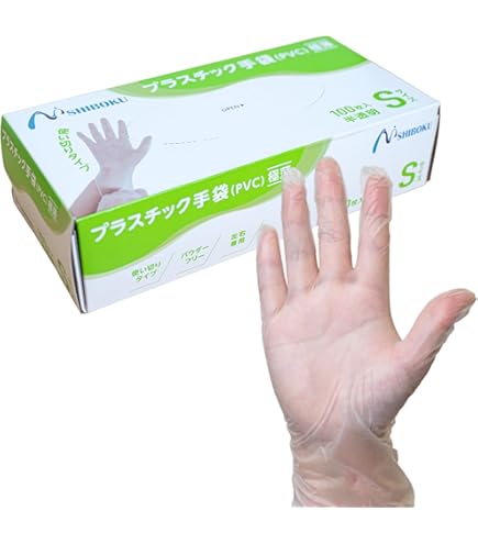 Amazon.co.jp: リーダー プラスチックグローブ Lサイズ 100枚入