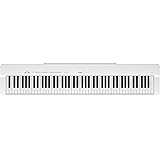 ヤマハ(YAMAHA) 電子ピアノ P-225WH Pシリーズ 88鍵盤 本格的タッチ感 コンパクト 持ち運び アプリ ホワイト
