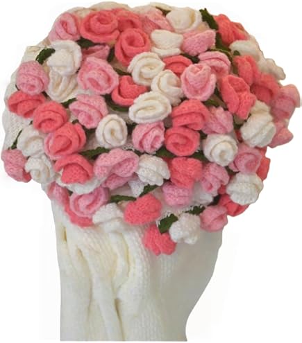 Amazon｜薔薇のブーケが楽しめるフラワー毛布 完成品 花束になるバラの