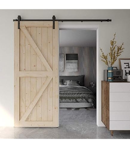 Amazon.co.jp: AIPCHYB 14 FT /4.26メートル 吊り引き戸レール