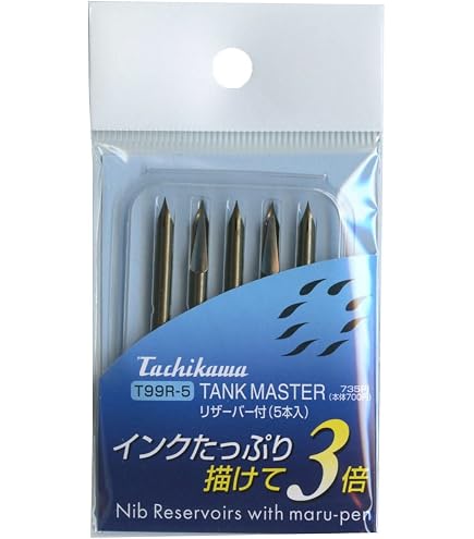 Amazon.co.jp: タチカワ ペン先 T5スクール 特上品 100本入 T5100EX 