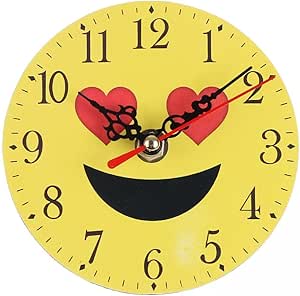 Amazon Tieanサイレントスイープ絵文字顔文字bellデスククリエイティブデジタルクロック Tiean ブーメラン フライングディスク