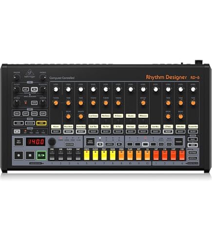 Amazon.co.jp: Behringer アナログドラムマシン USB/DIN MIDI対応 16
