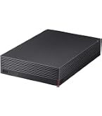 バッファロー 4TB USB3.2(Gen.1)外付けHDD ブラック
