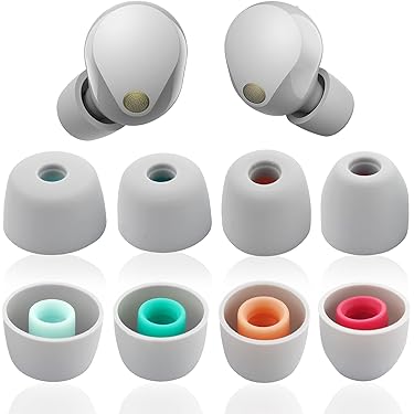 新品未使用 イヤーピース マクセル 黒 6個セット シリコン L 14mm