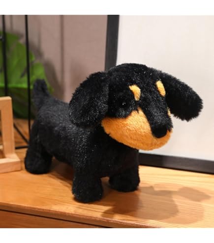 Amazon.co.jp: リアルな犬のぬいぐるみ｜ダックスフンド