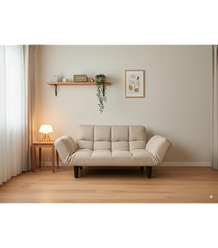 Amazon｜ソファー 2 人掛け リクライニング ひじ掛け付 ローソファ