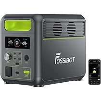 Amazon | FOSSiBOT ソーラーパネル 200W 折り畳み式 ソーラー