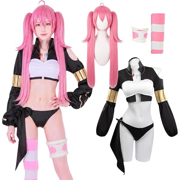 Amazon.co.jp: [milky time] ウィッグ付き 転生したらスライムだった件
