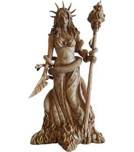 Amazon.co.jp: ギリシャ神話 女神 女魔術師の保護者 ヘカテー彫像 高さ