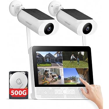 ソーラー防犯カメラ 屋外 Wi-Fi 6 2.4/5GHz対応 配線不要 3K Amazon.co.jp 最新リリース: スタンダード型防犯カメラ の新着