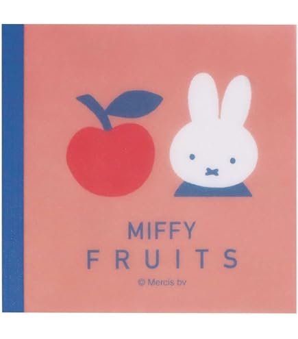 Amazon.co.jp: miffy/ミッフィー スクエアメモ 絵本キャラクター