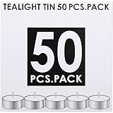 カメヤマキャンドルハウス キャンドルアルミカップ 50個入(ティーライトティン)