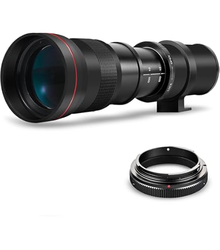 Amazon | Kenko 望遠レンズ ミラーレンズ 400mm F8 マニュアル