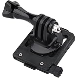 90度回転 カメラ マウント 調整可能 固定 マウント ベース アダプタ FAST/AFヘルメットベース、M88 / MICHヘルメット に対応 Gopro Hero 1/2/3/4、SJCAM、YIカメラ用nvg マウント