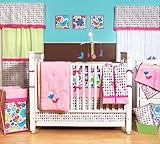 Botanical 10 pc Crib Bedding Set by Bacati [並行輸入品]